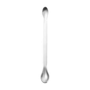 Lingură cu două fețe de 18 cm din oțel inoxidabil SUS304