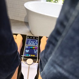 FI2019LB-I Cântar personal multifuncțional până la 180kg / 50g negru - ✔️ preț, recenzii | Microcantar.ro