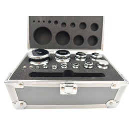M1 Set de 2 kg de 13 greutăți de calibrare (1-1000 g) cu cutie și pensete - ✔️ preț, recenzii | Microcantar.ro
