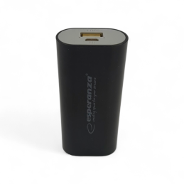 Esperanza EMP105K Power bank 4400mAh - neagră - ✔️ preț, recenzii | Microcantar.ro
