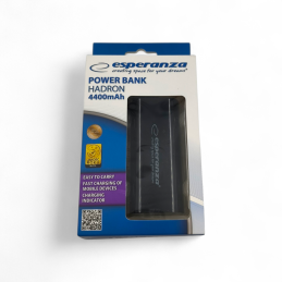 Esperanza EMP105K Power bank 4400mAh - neagră - ✔️ preț, recenzii | Microcantar.ro