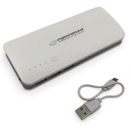 Esperanza EMP106WE Powerbank 8000mAh - alb-gri - ✔️ preț, recenzii | Microcantar.ro