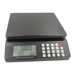 SF-202A Cântar de control cu calculul prețului și funcție de numărare a bucăților până la 30 kg/1 g