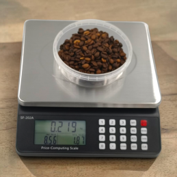 SF-202A Cântar de control cu calculul prețului și funcție de numărare a bucăților până la 30 kg/1 g
