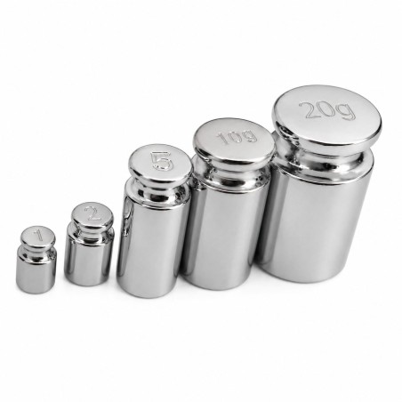 Set de 5 greutăți 1g 2g 5g 10g 20g