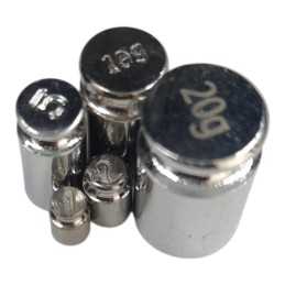 Set de 5 greutăți 1g 2g 5g 10g 20g