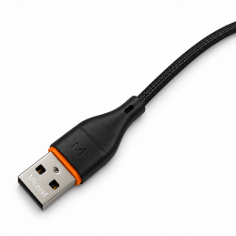 Cablu USB-A – USB-C Miccell VQ-D06, 2,4 A, 1 m, negru - ✔️ preț, recenzii | Microcantar.ro