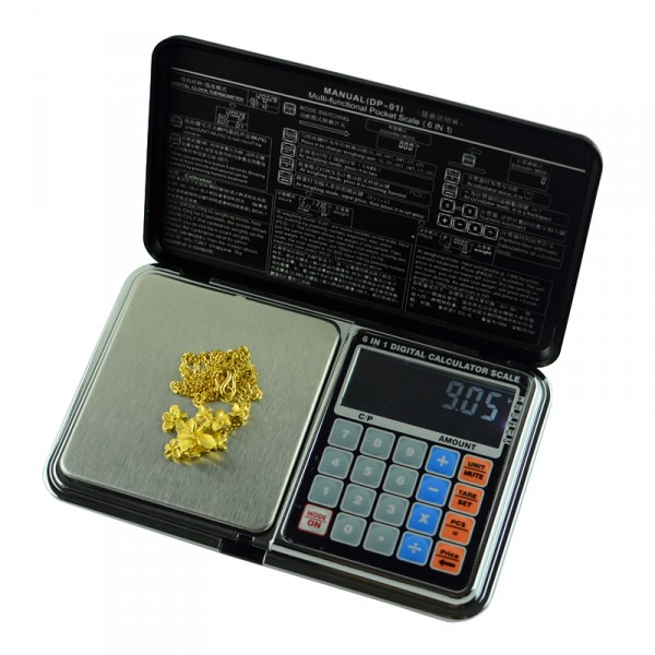 6 în 1 cântar multifuncțional până la 200g / 0,01g